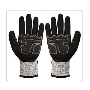 Quality Cut Resistant Mechanics Vibration Protection Gloves For Construction wholesale