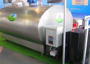 China Vertical / Horizonal Cooling Jacket Milk Tank For Storing Fresh Milk on sale