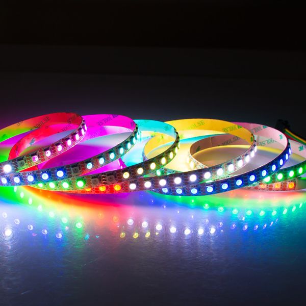 DC12V Individual Pixel LC8808B Dual Signal Flexible LED Strip Light