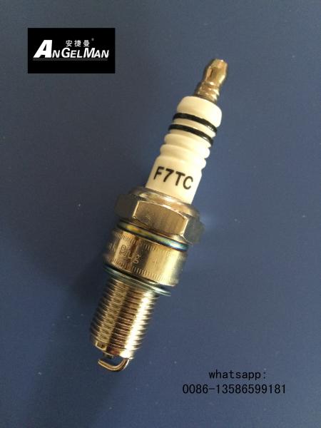 Cheap F7TC Spark Plug Auto Without Resistor Nickel Electrode Match NGK BP6ES for sale