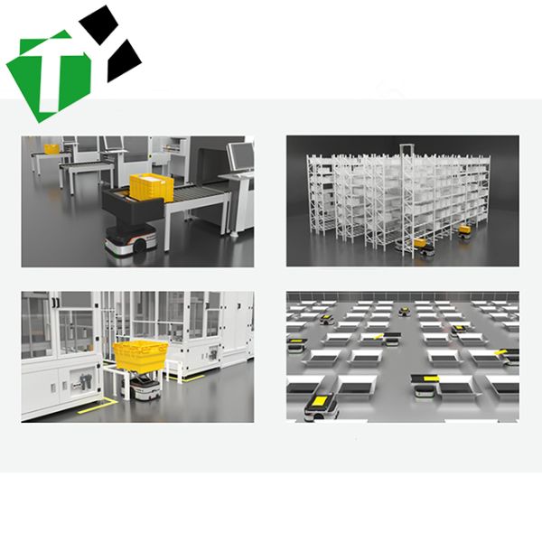 AMR Autonomous Mobile Robot with 300kg Pick Up Weight, Emergency Stop And Collision Detection, and WiFi / 5G Communication