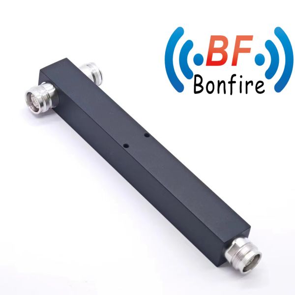 698-6000MHz RF Wideband 2 Way 4.3-10 F Power Splitter for Space-Saving Installations