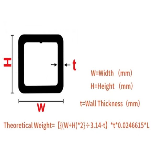 Galvanized Square Rectangular Carbon Steel Tube Q195 Q235 Q345
