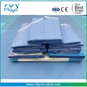 Medical Disposable Customized Surgical Cystoscopy Drape Packs Combodia Factory