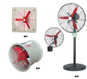 China 500 CFM Exhaust Fan Explosion Proof Anti Corrosion IP54 on sale