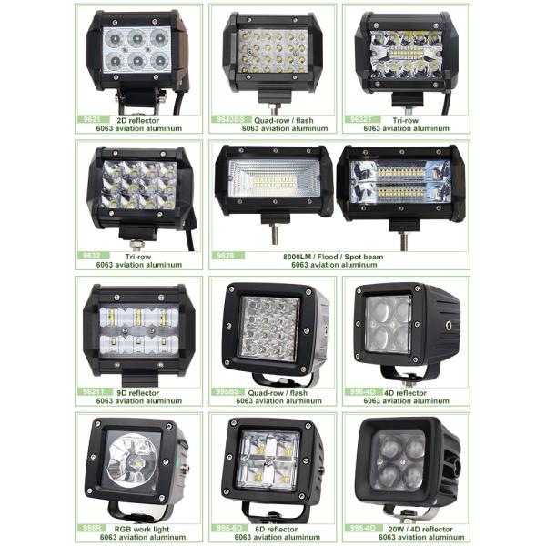 5 Inch Mini Jeep Led Light Bar 6000 K Color Temperature Spot / Flood Beam