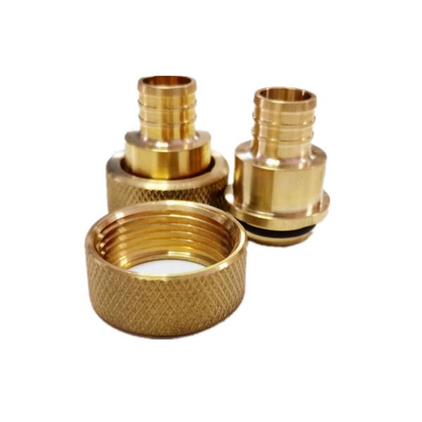 Round Head Lead Free Compression Fittings CNC Technics Non Rusting