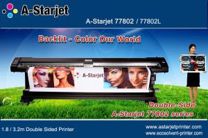 Quality A-Starjet Large Format Double Sided Printer 1.8M for Flex Banner wholesale