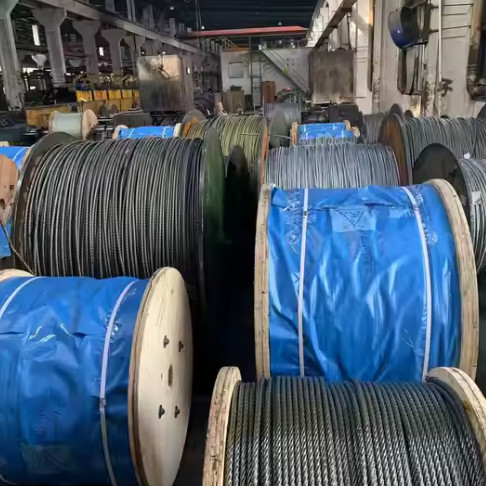 9mm fiber core Galvanizing treatment High-carbon steel wire rope Marine wire rope