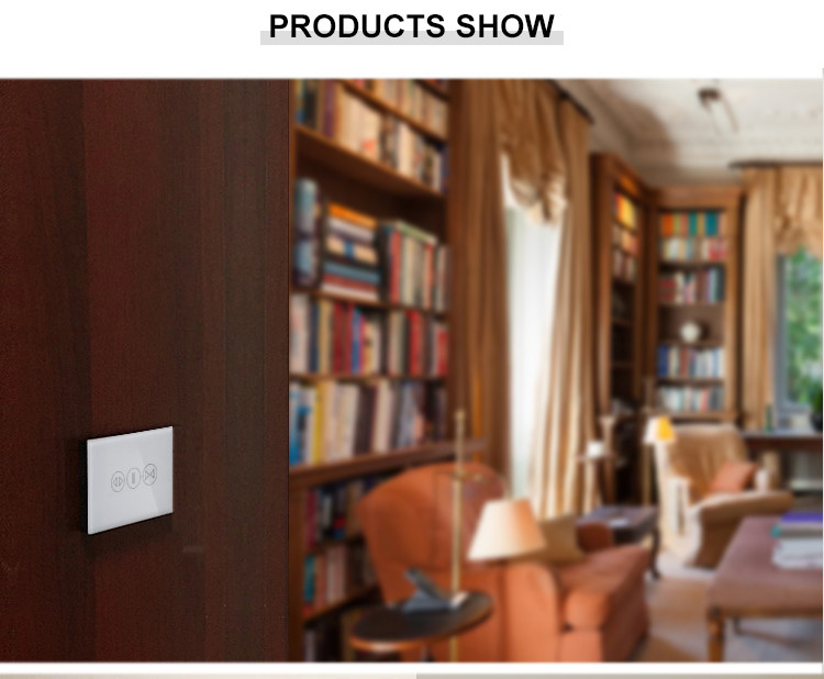 Smart Home Wifi Switch Us/eu Remote Control Curtain Switches Work With Google/alexa Touch Curtain Switch