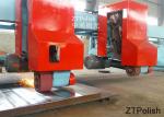 Custom Aluminium Buffing Machine , Dish Head And Tank Polishing Machine