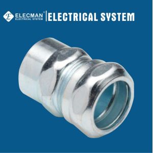 Quality Steel EMT Conduit Fittings Compression to IMC / Rigid Threaded Coupling wholesale