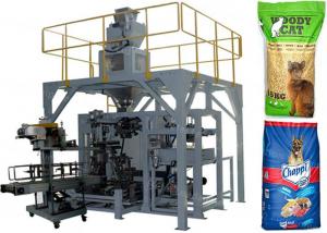 China Cat Dog Food Open Mouth Bag Filling Machines High Production Efficiency on sale