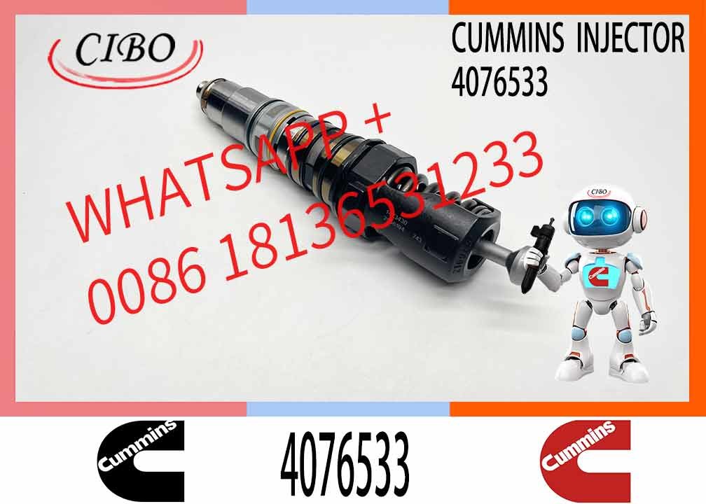 Construction Machinery PartsFuel Injector for QSK23 Diesel 4902828 4076533 4088431 4088426 for CUMMINS Diesel Engine