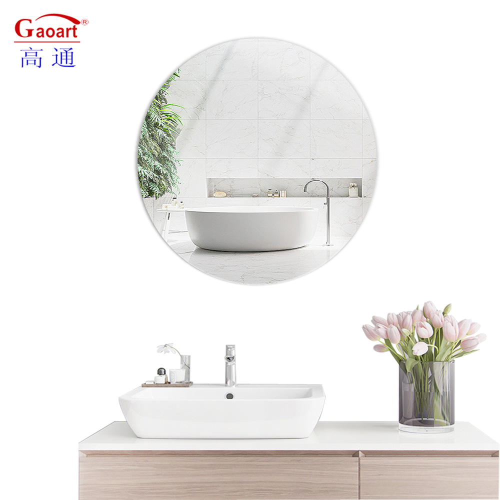 Home Decor Mirror Modern Wall Mirror in Dress Shape for Big Circle Shape Beauty Star 50