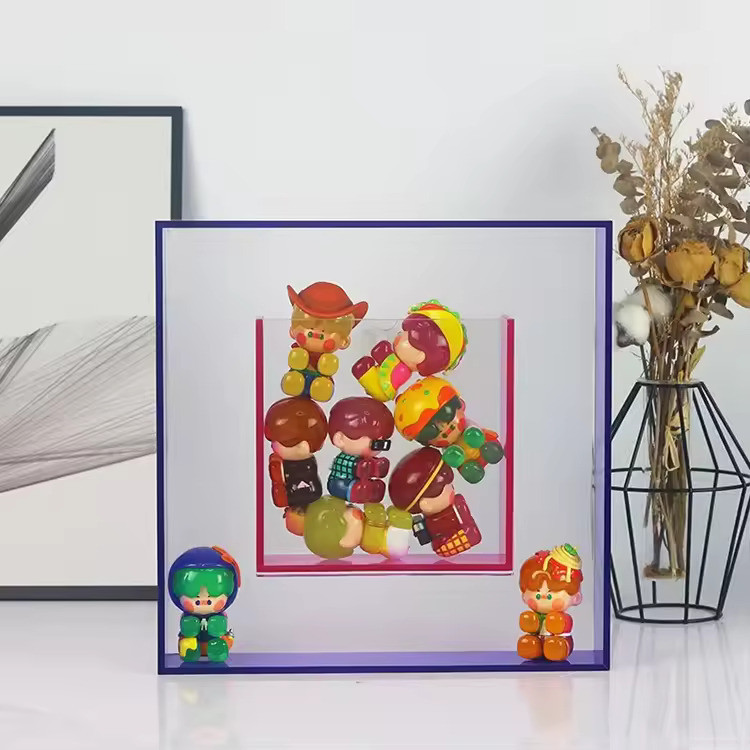 4 X 6 Inches Acrylic Photo Frame Wall Mounted Picture Frame With 3M Sticker On Wall