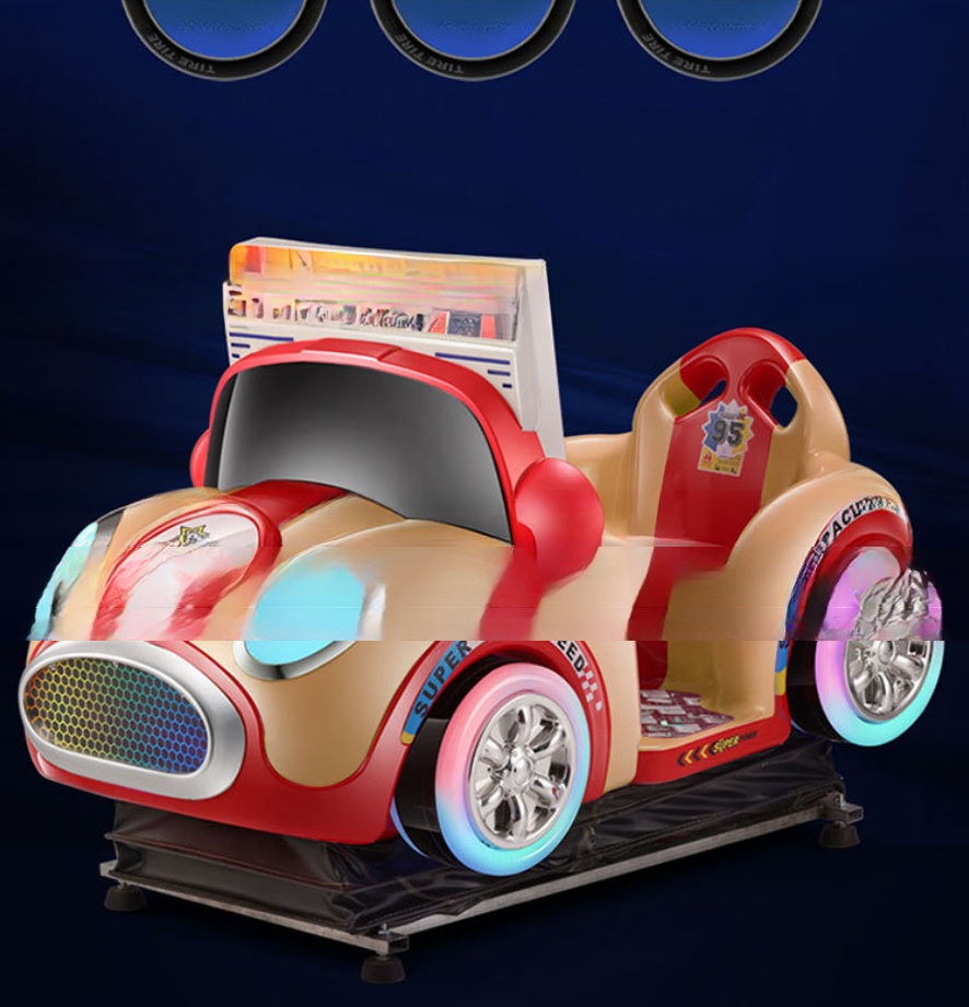 Dreamland coin operated 3D interactive karting car game machine MP5 kiddie rides for indoor game mall