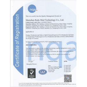Shenzhen Redy-Med Technology Co., Ltd. Certifications