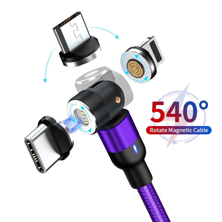 2M Fast Charging Magnetic USB C Cable