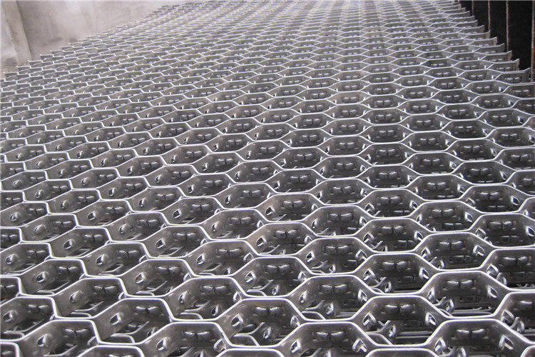 SS 304 HexMesh Refractory Lining Stainless Steel Hex Mesh