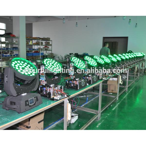 High Quality Stage Wash 10 Watt x 36 LED Moving Head (RGBW) with Zoom