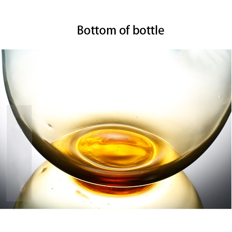Mouth Blown Nordic Artificial Decorative Glass Vases