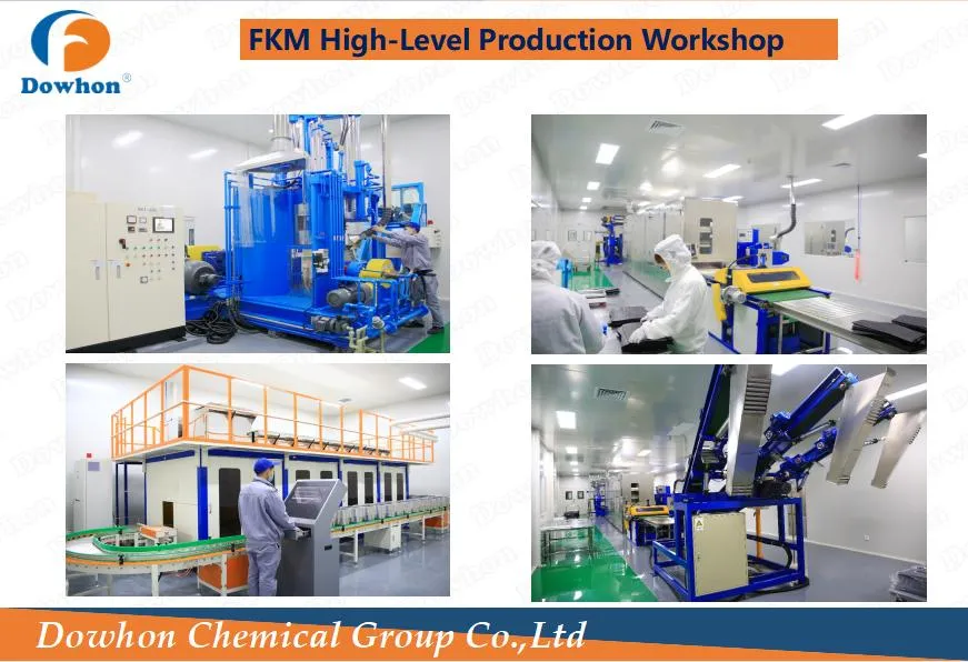 Fluoroelastomer FKM FPM Compound Uncured Copolymer Rubber