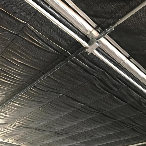 Large Film Greenhouse Farming Fully Automated Light Deprivation System For Agriculture