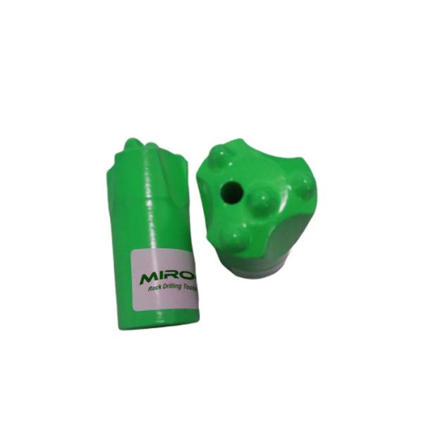 7 Degree Taper Button Bit / Flat Face Carbide Button Bit With Diameter 38mm