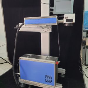 Output Control IPG Max Fly Laser Marking Machine