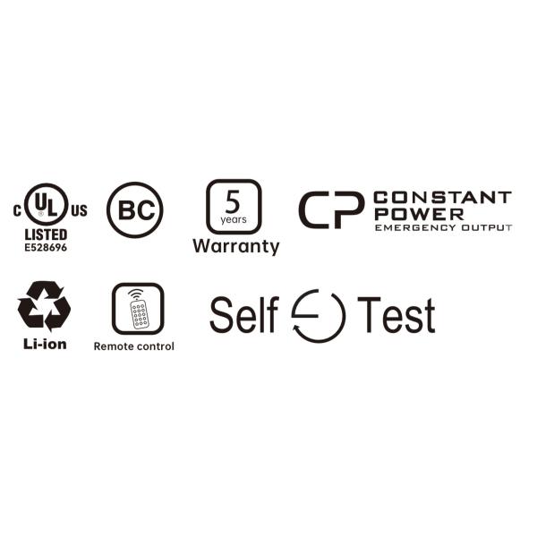 Optional Infrared Remote Control AC Solution Emergency Converter For LED Luminaire