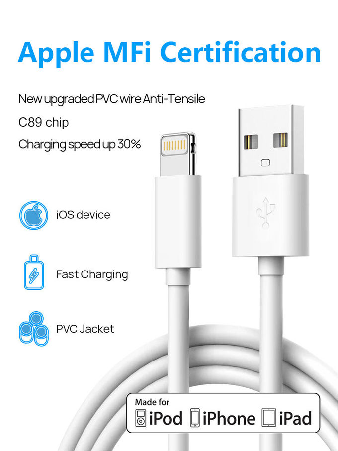 2.4A USB Lightning Charging Cable