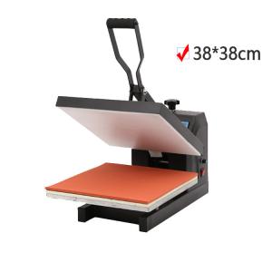 China Manual 38 x 38cm Heat Press Machines For Customized T-Shirt on sale