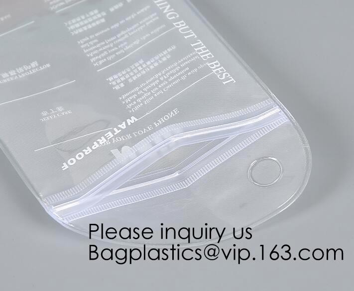 Self Sealing PVC Plastic Zip Lock Bag Thick Clear Zip lockk Earrings Jewelry Bag Packaging Storage Bags bagease bagplastic