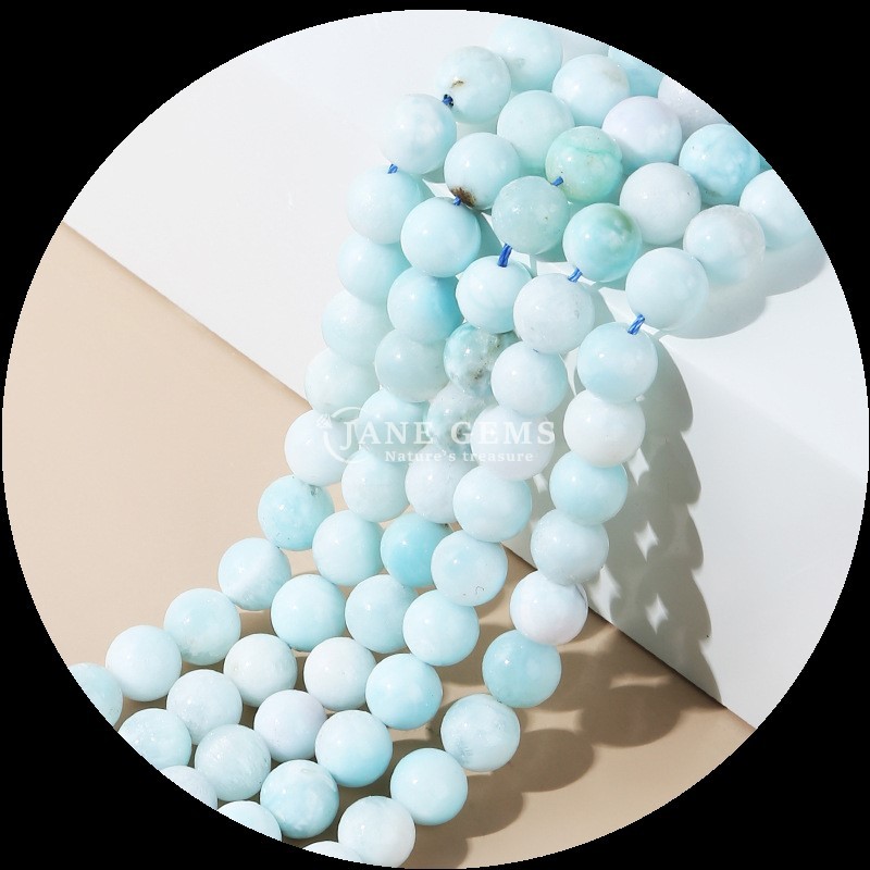 Dazzling Multi Gemstone Polished Beads Larimar Golden Obsidian Loose Strands For Eye Catching Jewelry Creations