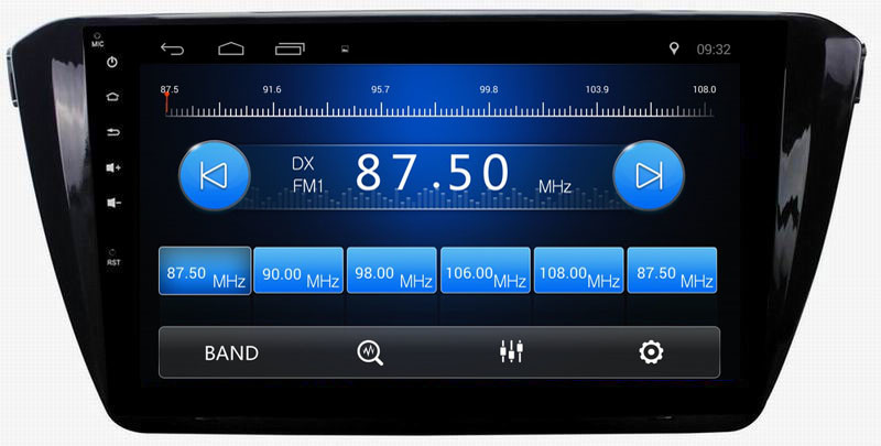 Ouchuangbo car radio stereo head unit for Subaru XV 2015 with USB SWC wifi BT reverse camera android 8.1