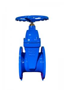 China Rising Stem Resilient Seated Valves Sewer Gate Valve F4 CE/ISO Certified on sale
