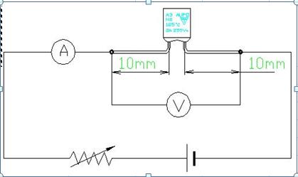 Aupo Thermal Cutoff Fuse TF 115℃ 250V 1A A2-1A-F Square Alloy Temperature Fuse With UL CUL VDE PSE CCC KTL Certificates