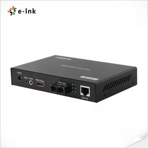 China HDMI Video 10/100M Ethernet Over Fiber Extender 1080P Built In IR Remote Control on sale