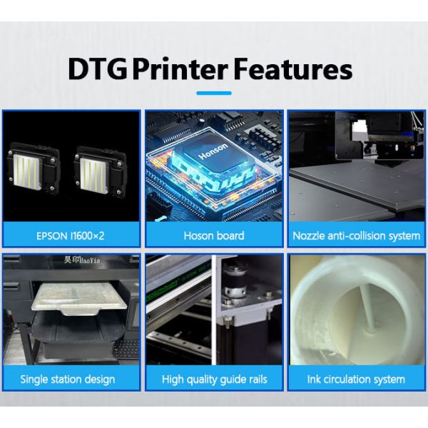 Next Generation DTG Printer With Industrial Motors For Stable Fast Garment Output