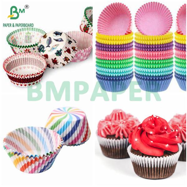 35grs 40grs 45grs Easy Slip Color Cup Cake Paper Roll for Muffin Holder