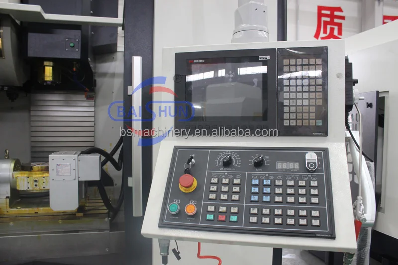 Torno Cnc Vertical Machine Center Aluminium Profile Cnc Fanuc Drilling Milling Machine