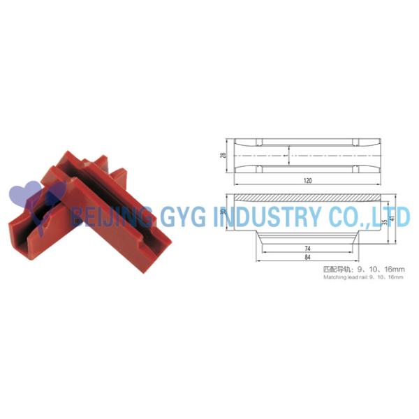 ELEVATOR GUIDE SHOE GX-029 , SLIDING GUIDE SHOE , ELEVATOR SAFETY PARTS , RATED LOAD 1350KG