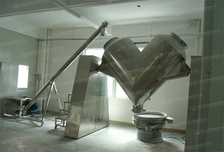 V Type Pharmaceutic Mixer / Powder Mixer V Blender 50-5000 L Max Loading Capacity