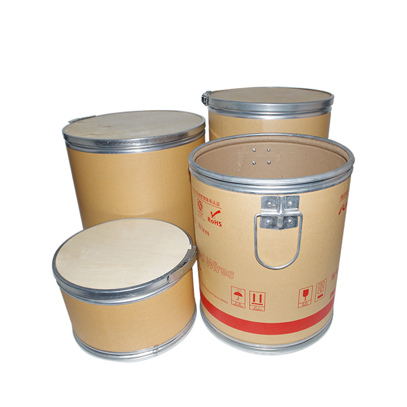 Moisture Proof 5 Gallon Fiber Drum Food Grade Cardboard Fiber Drums For Oatmeal Food