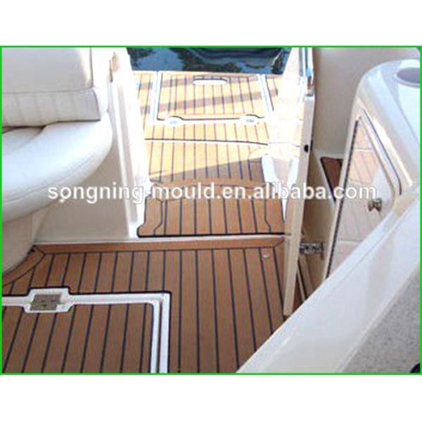 Skidproof Marine Teak Decking Floor Material with Waterproof and Sanding Features