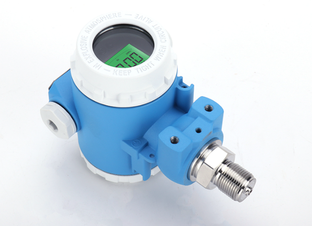 OEM LCD Digital Pressure Transmitter Explosion Proof Water Oil Air 2