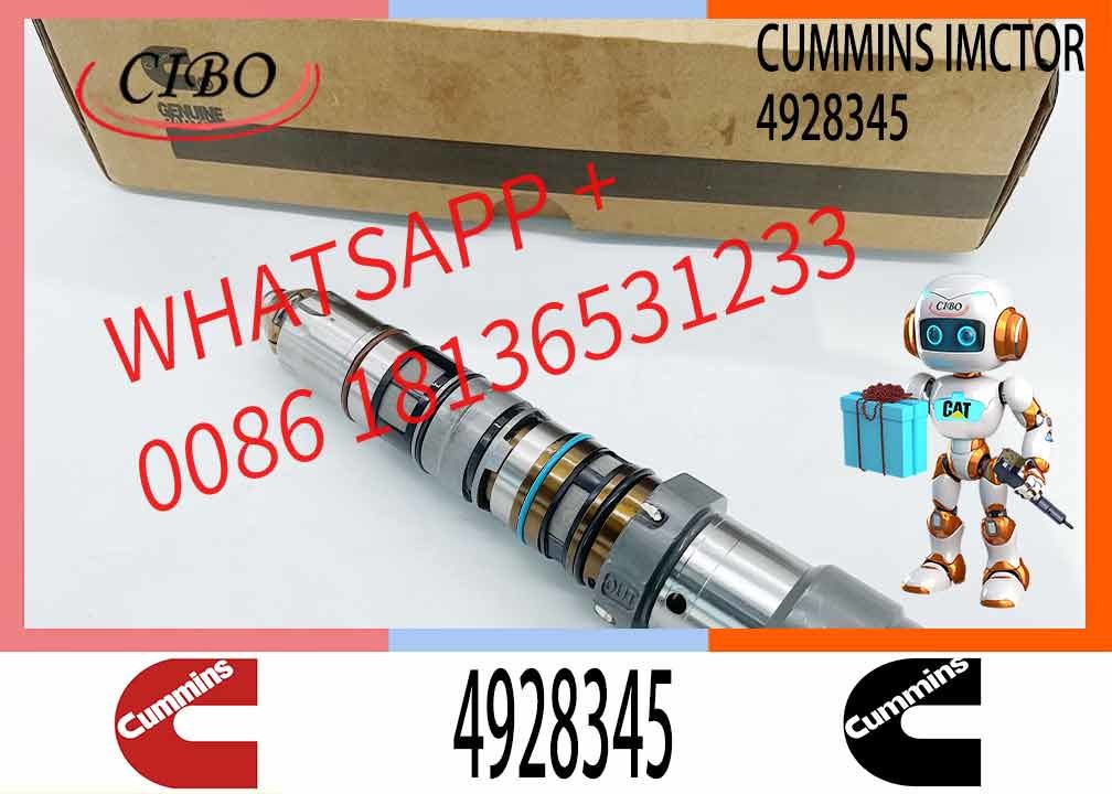 Diesel Engine Fuel Injector 4928345 4001830 4010029 For Cummins QSK23/45/60 Engine