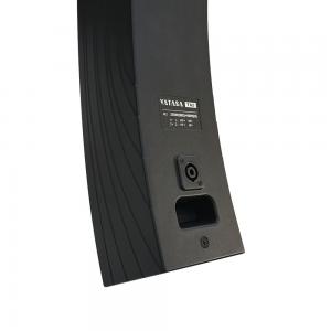 China Drivable 10 Inch Column Speaker Wooden Active Sound Column Speaker on sale