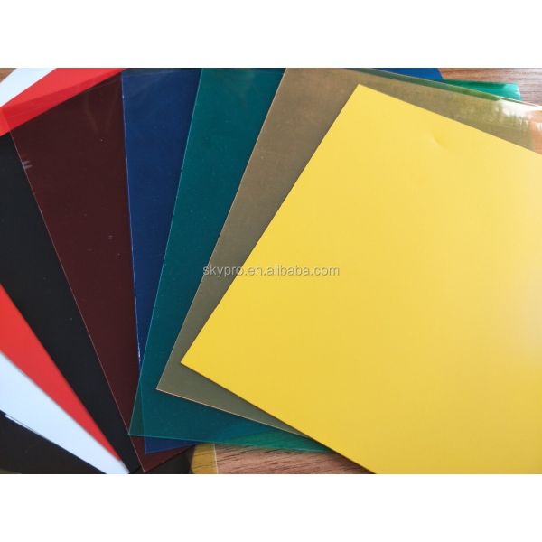Transparent Rigid PVC Sheet and PVC Binding Cover in Custom Sizes Eco-friendly and Non-toxic